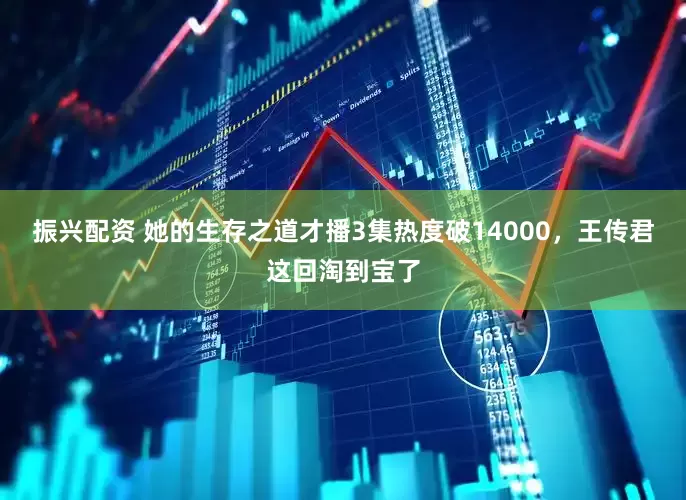 振兴配资 她的生存之道才播3集热度破14000，王传君这回淘到宝了