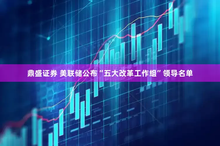 鼎盛证券 美联储公布“五大改革工作组”领导名单